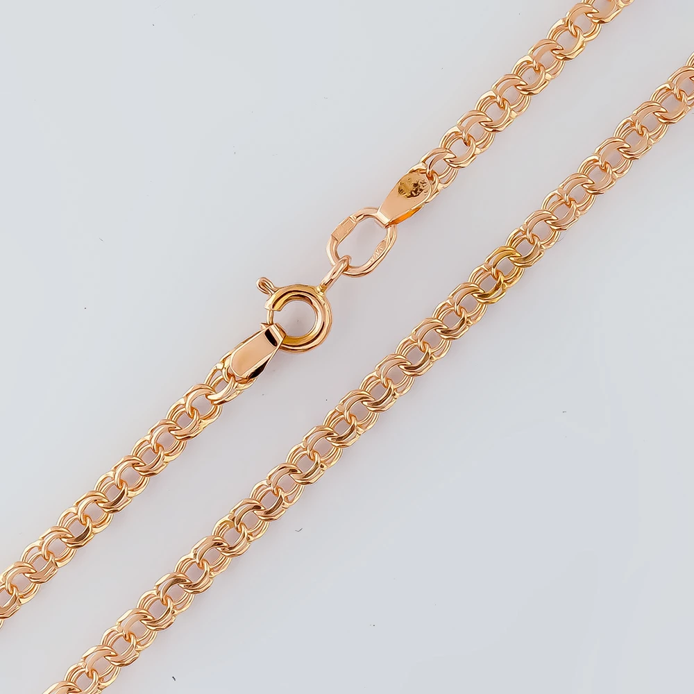 Цепь из красного золота 585 пробы