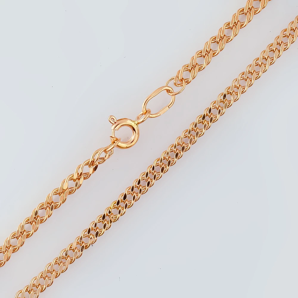 Цепь из красного золота 585 пробы