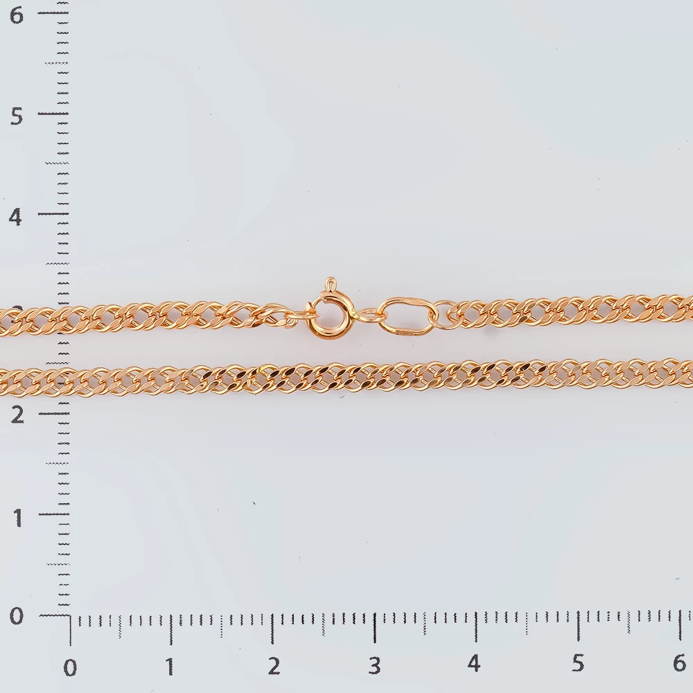 Цепь из красного золота 585 пробы