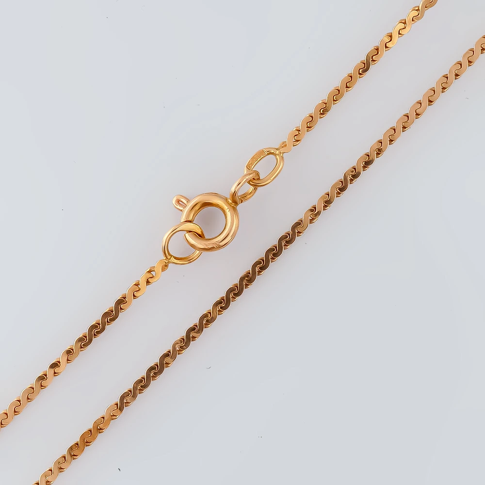 Цепь из красного золота 585 пробы