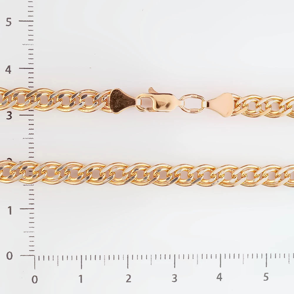 Цепь из красного золота 585 пробы
