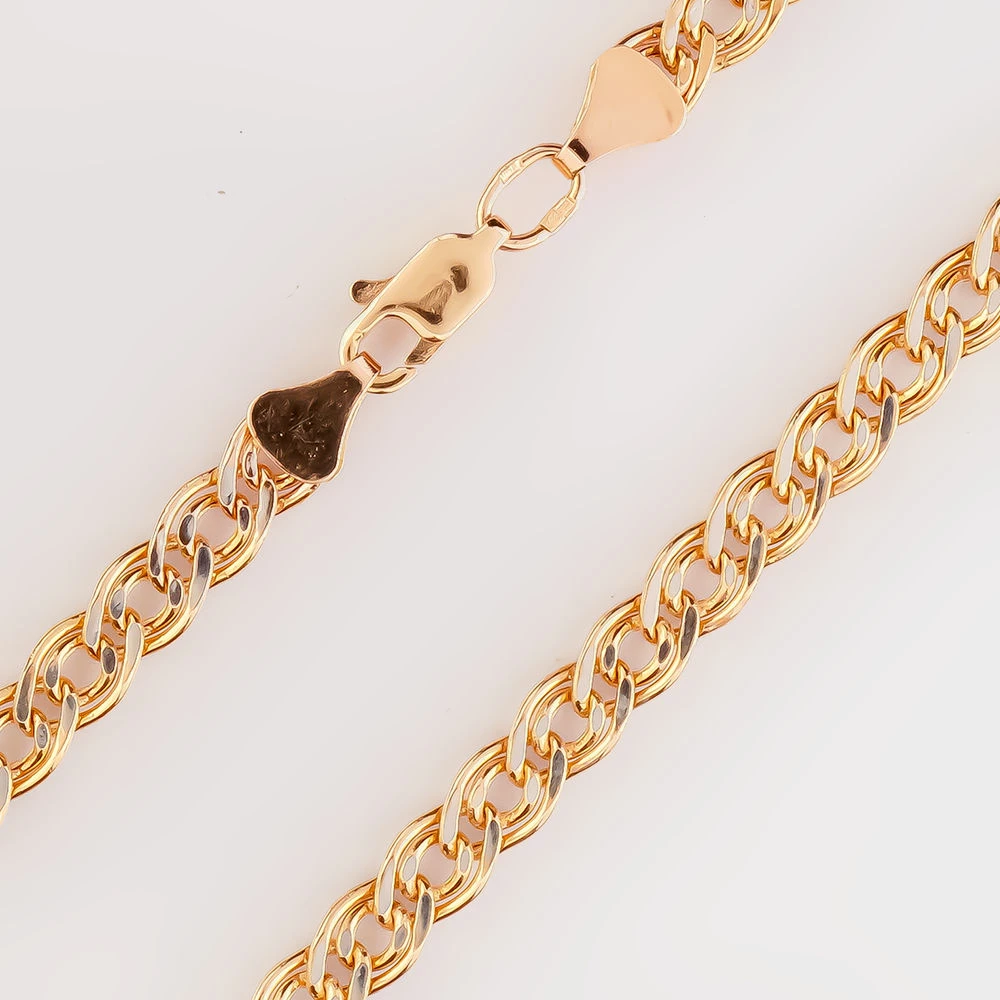 Цепь из красного золота 585 пробы