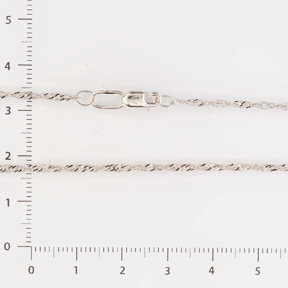 Цепь из белого золота 585 пробы