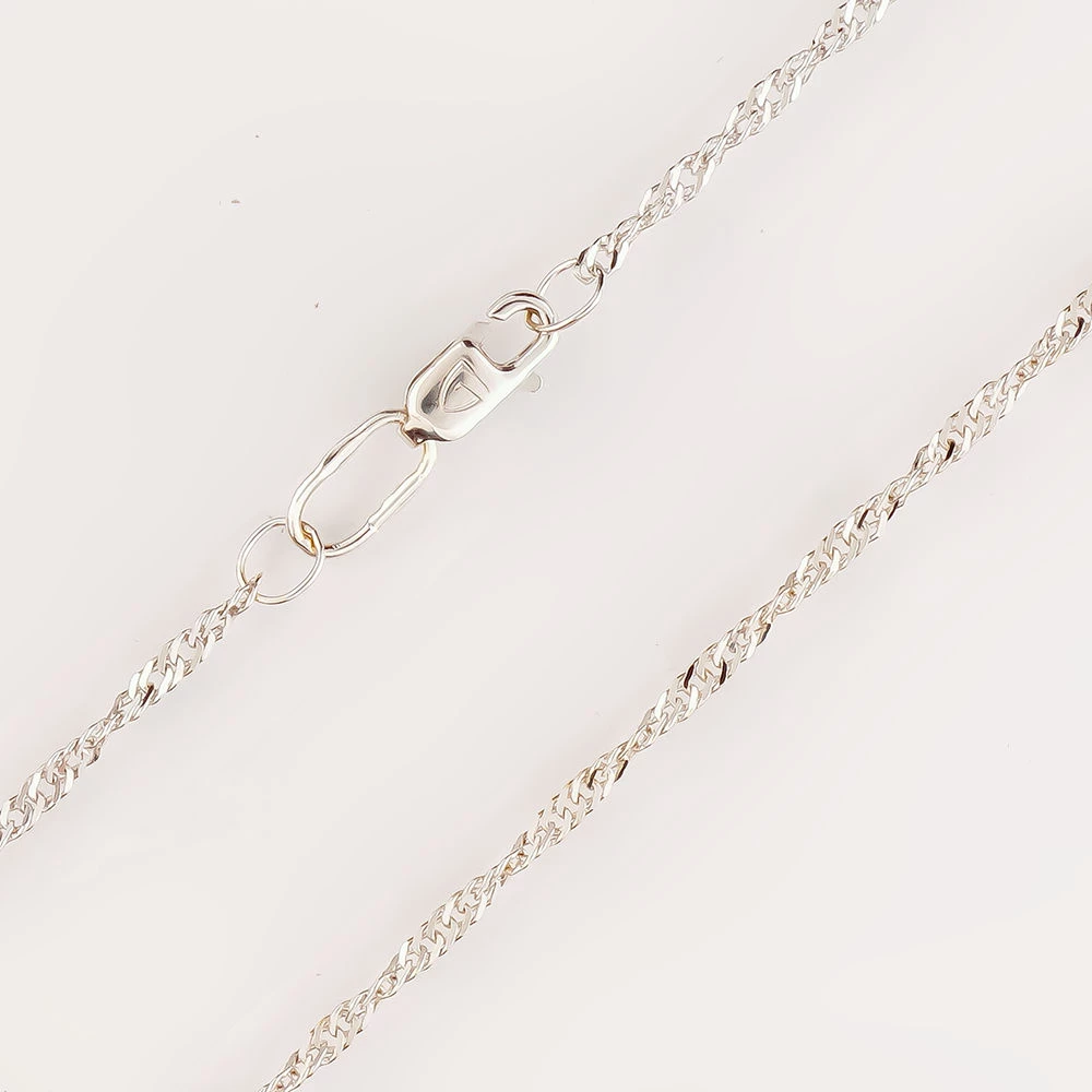 Цепь из белого золота 585 пробы