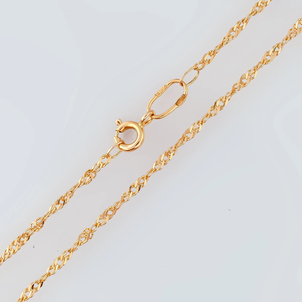 Цепь из красного золота 585 пробы