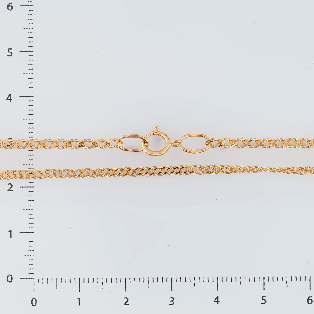 Цепь из красного золота 585 пробы