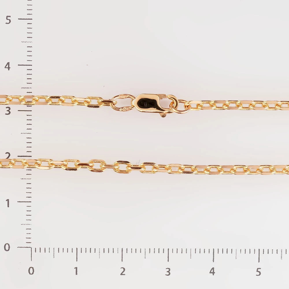 Цепь из красного золота 585 пробы