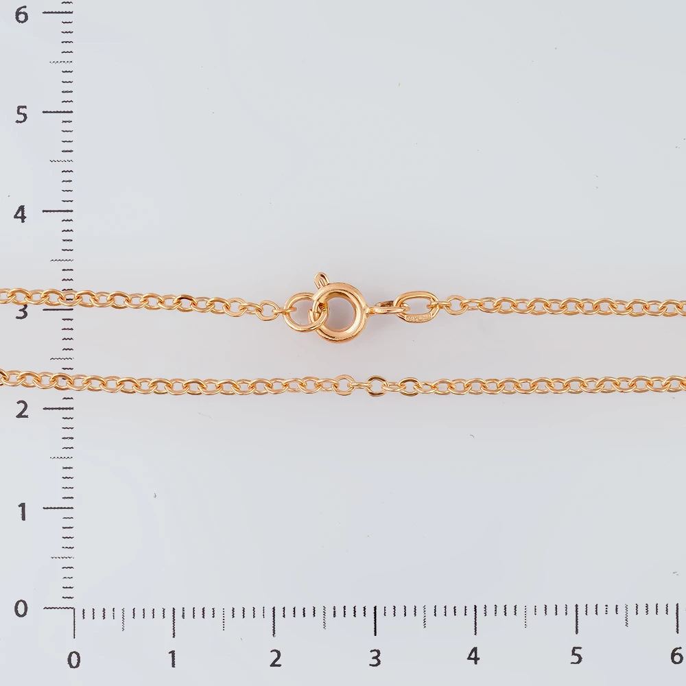 Цепь из красного золота 583 пробы