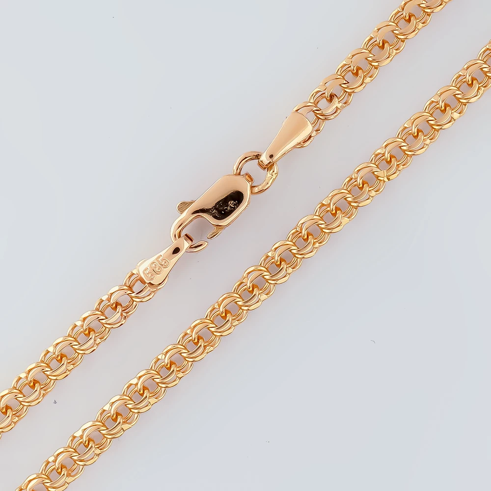 Цепь из красного золота 585 пробы