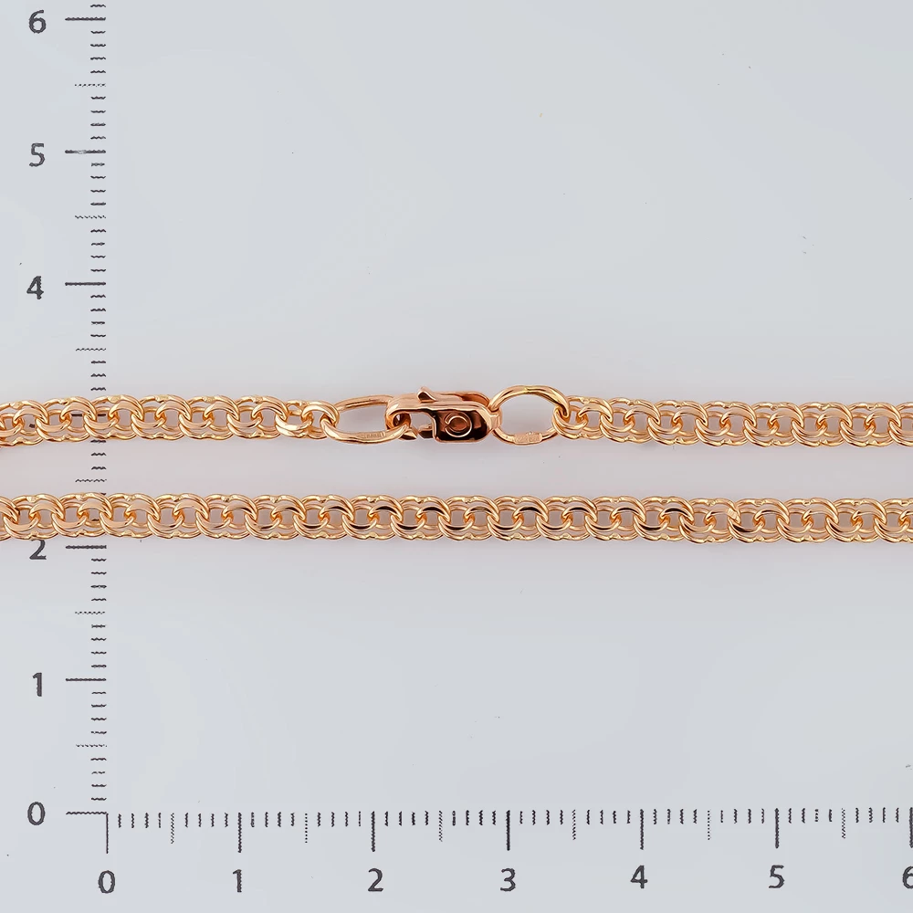 Цепь из красного золота 585 пробы