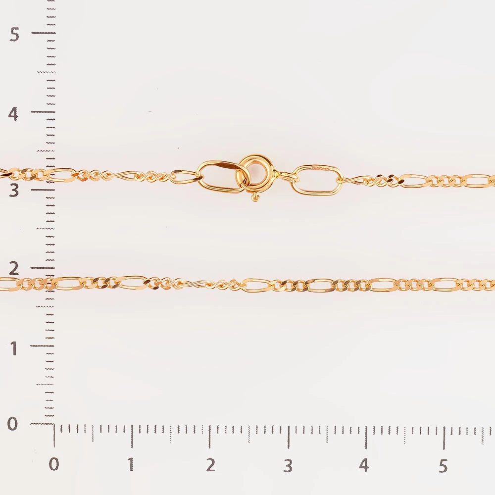 Цепь из красного золота 585 пробы