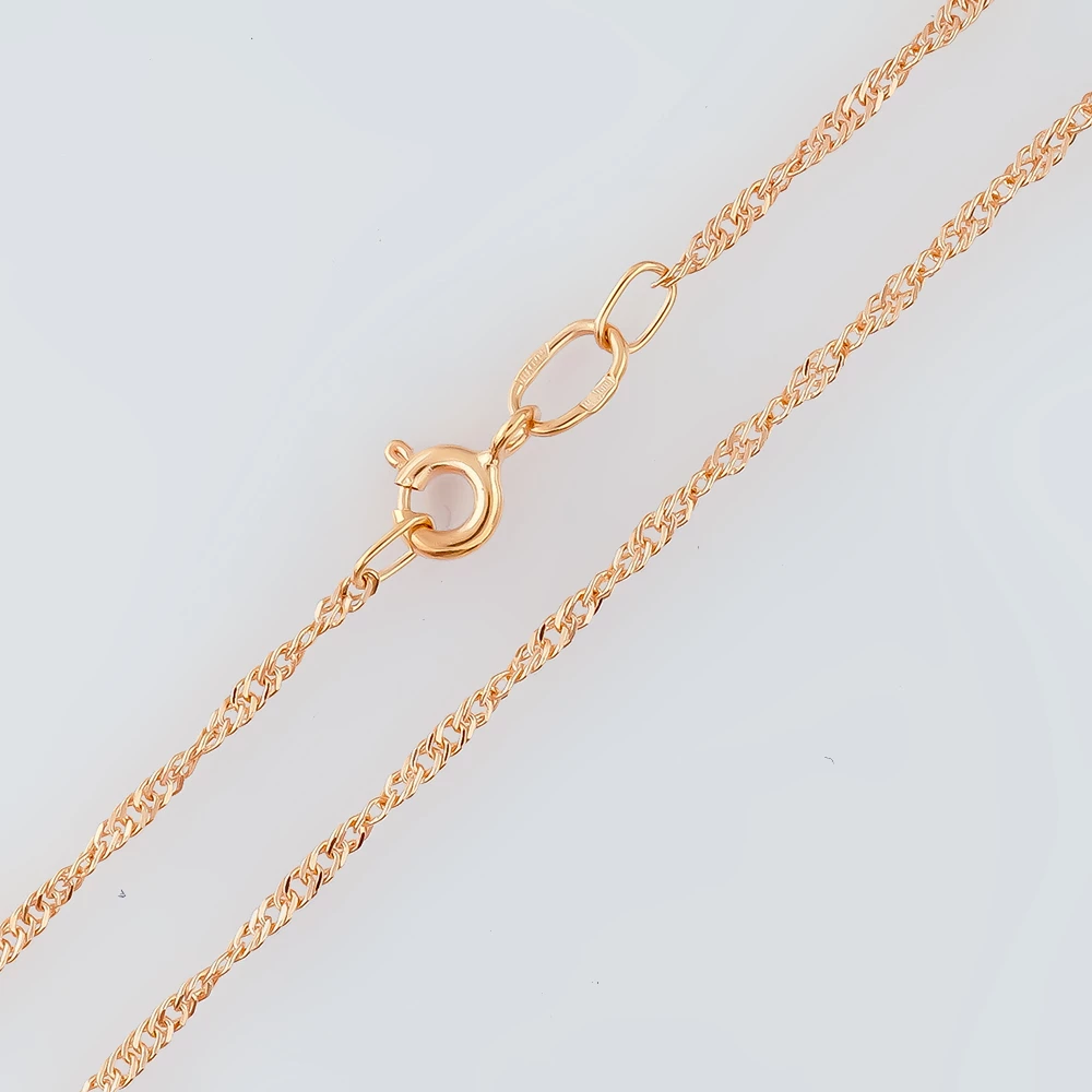 Цепь из красного золота 585 пробы