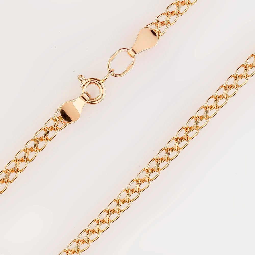 Цепь из красного золота 585 пробы