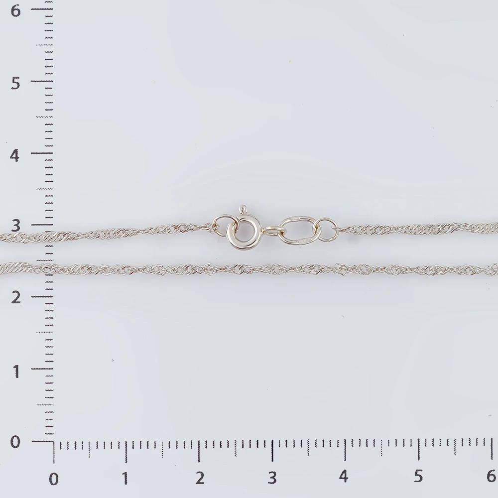 Цепь из белого золота 585 пробы