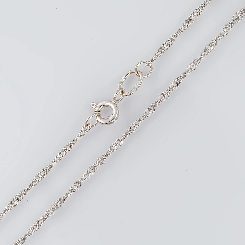 Цепь из белого золота 585 пробы