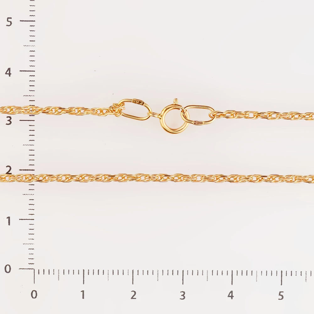 Цепь из красного золота 585 пробы