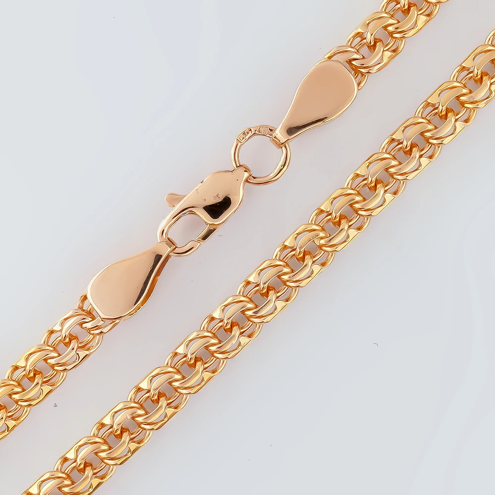 Цепь из красного золота 585 пробы