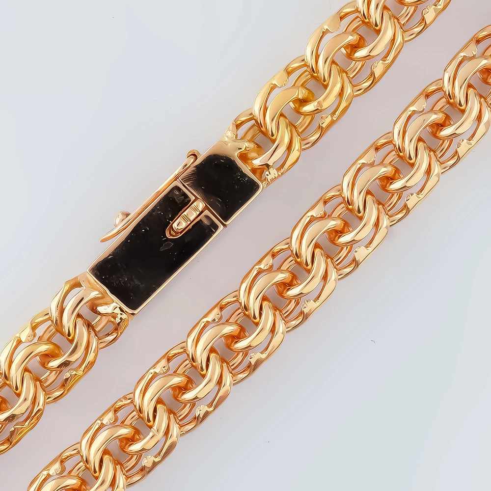 Цепь из красного золота 585 пробы