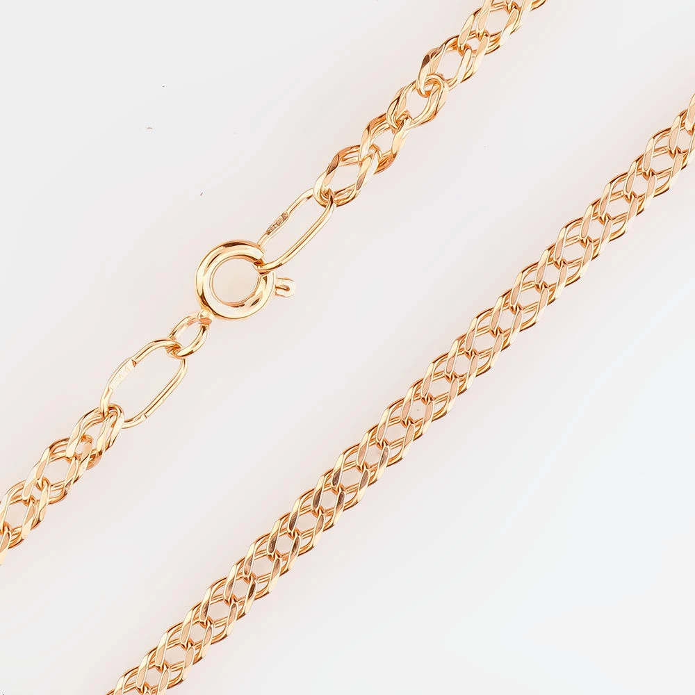 Цепь из красного золота 585 пробы