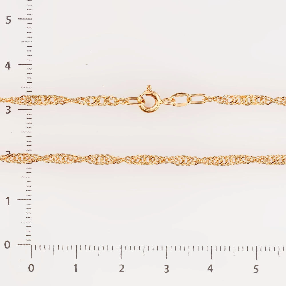 Цепь из красного золота 585 пробы