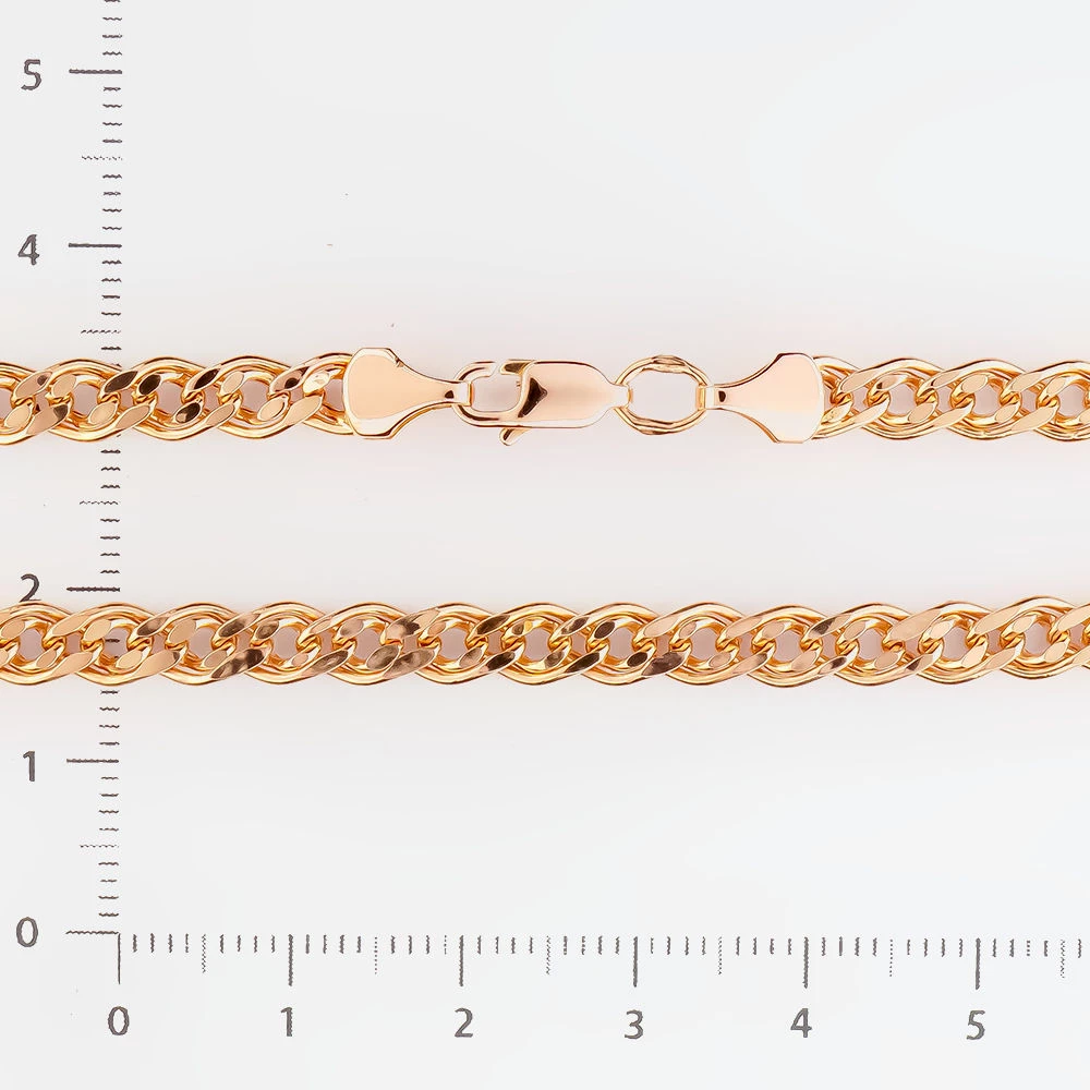 Цепь из красного золота 585 пробы