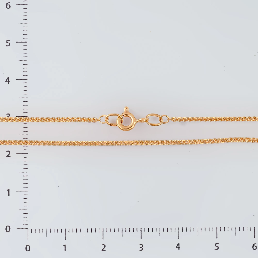 Цепь из красного золота 585 пробы