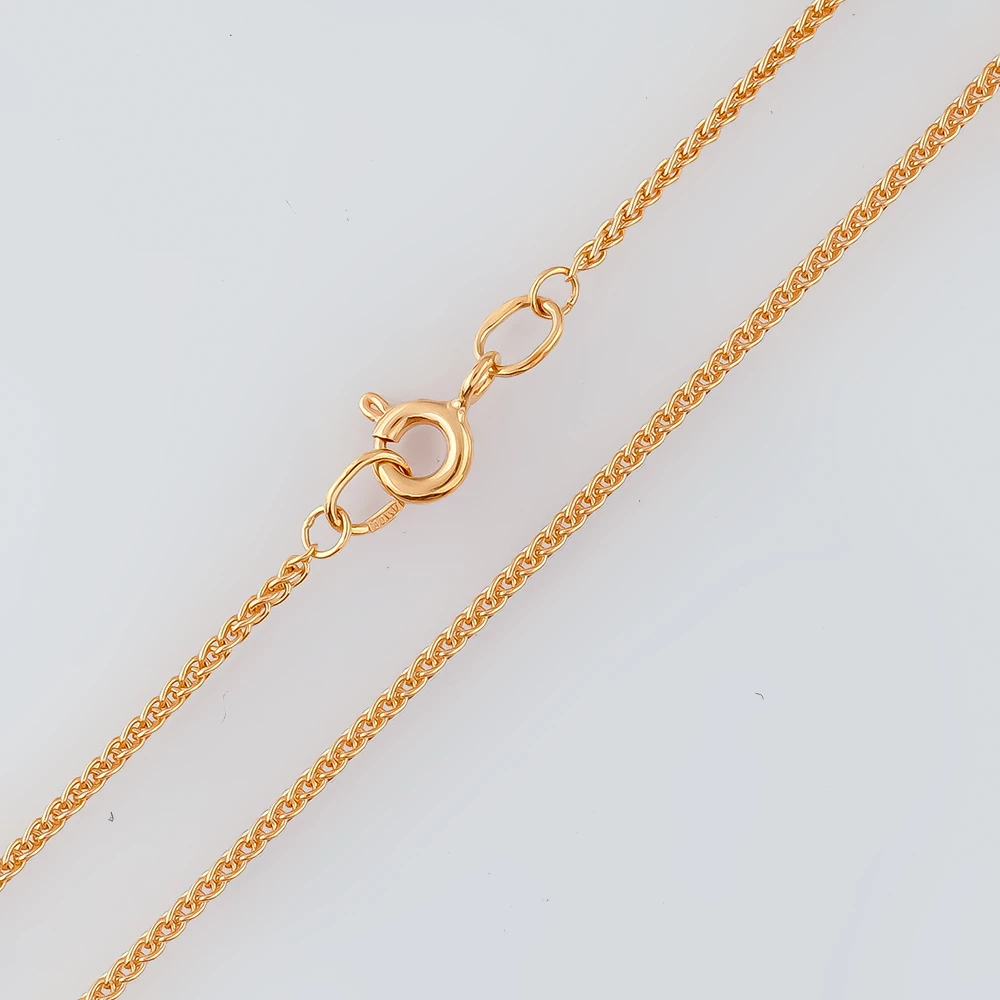 Цепь из красного золота 585 пробы