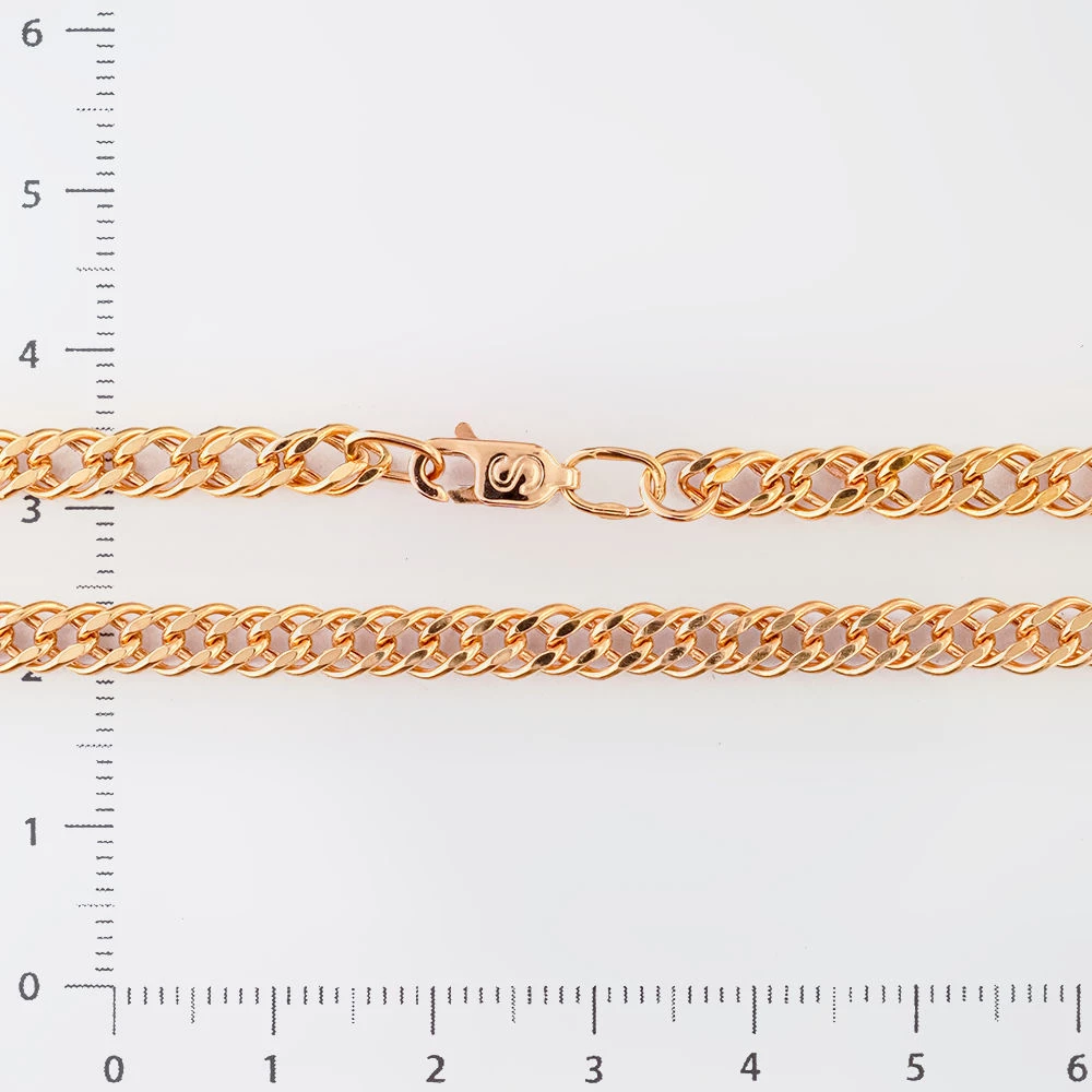 Цепь из красного золота 585 пробы