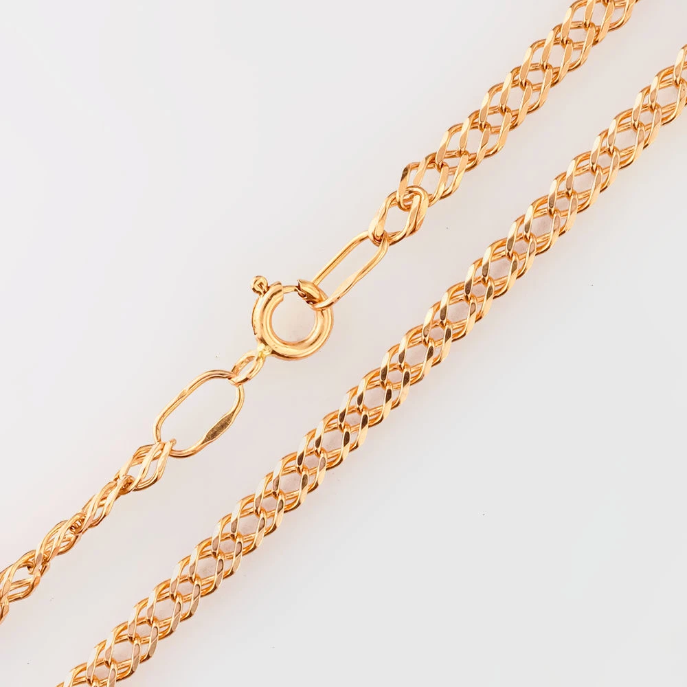 Цепь из красного золота 585 пробы