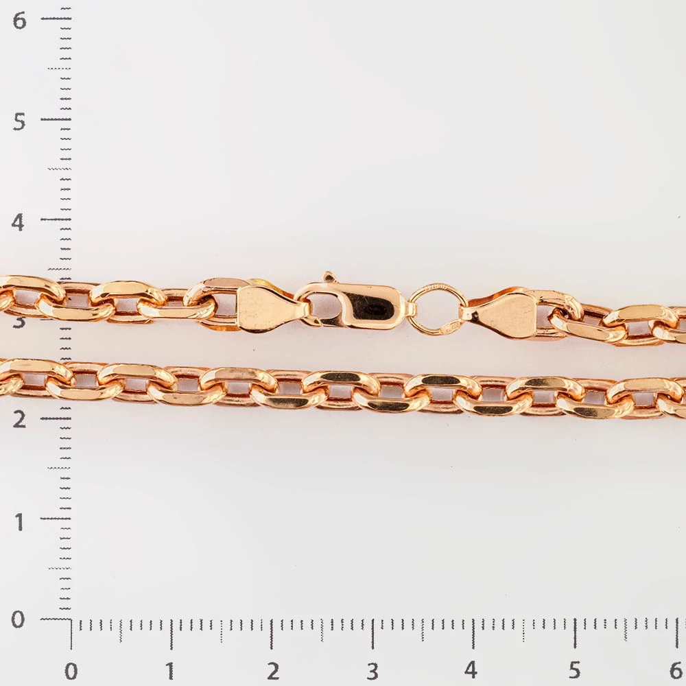 Цепь из красного золота 585 пробы