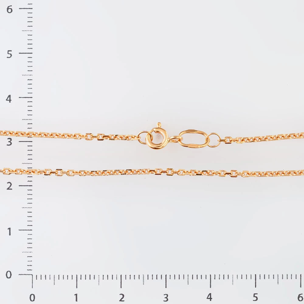 Цепь из красного золота 585 пробы