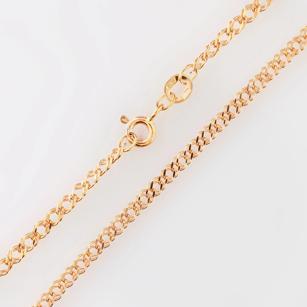 Цепь из красного золота 585 пробы