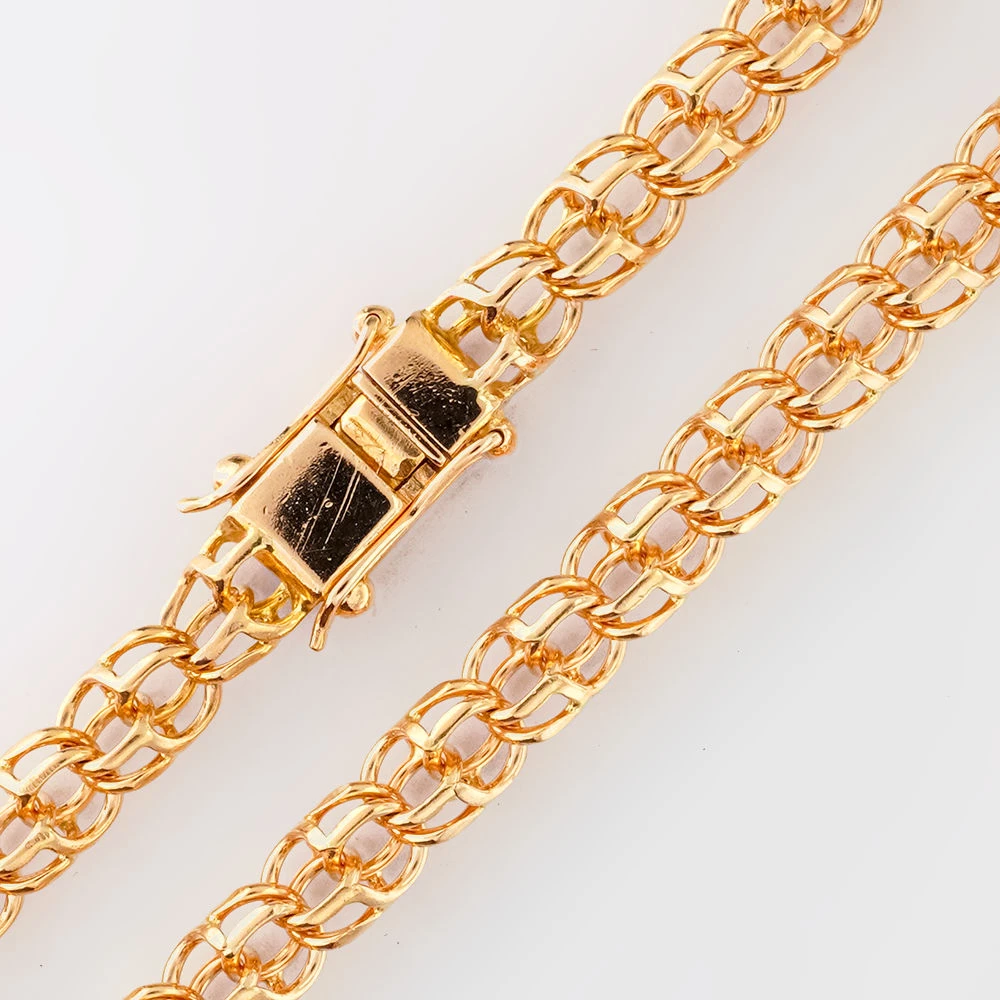 Цепь из красного золота 585 пробы