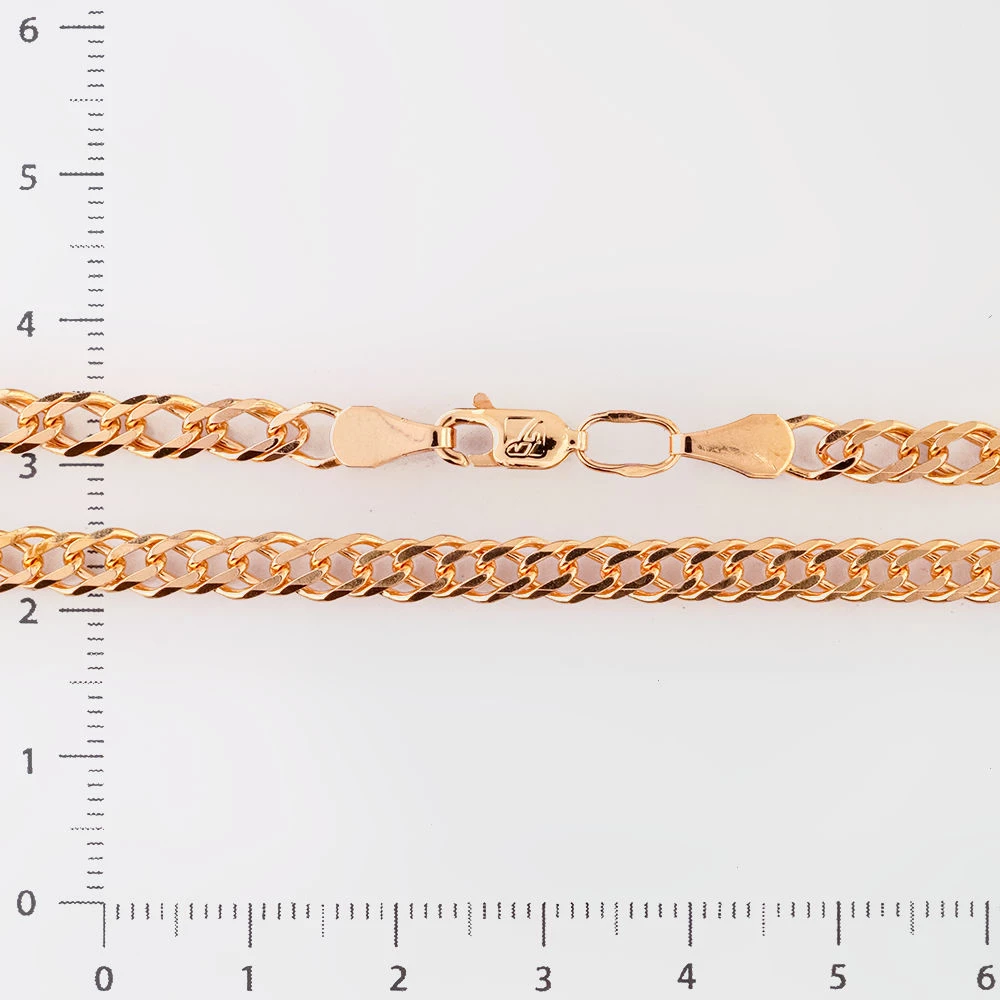 Цепь из красного золота 585 пробы