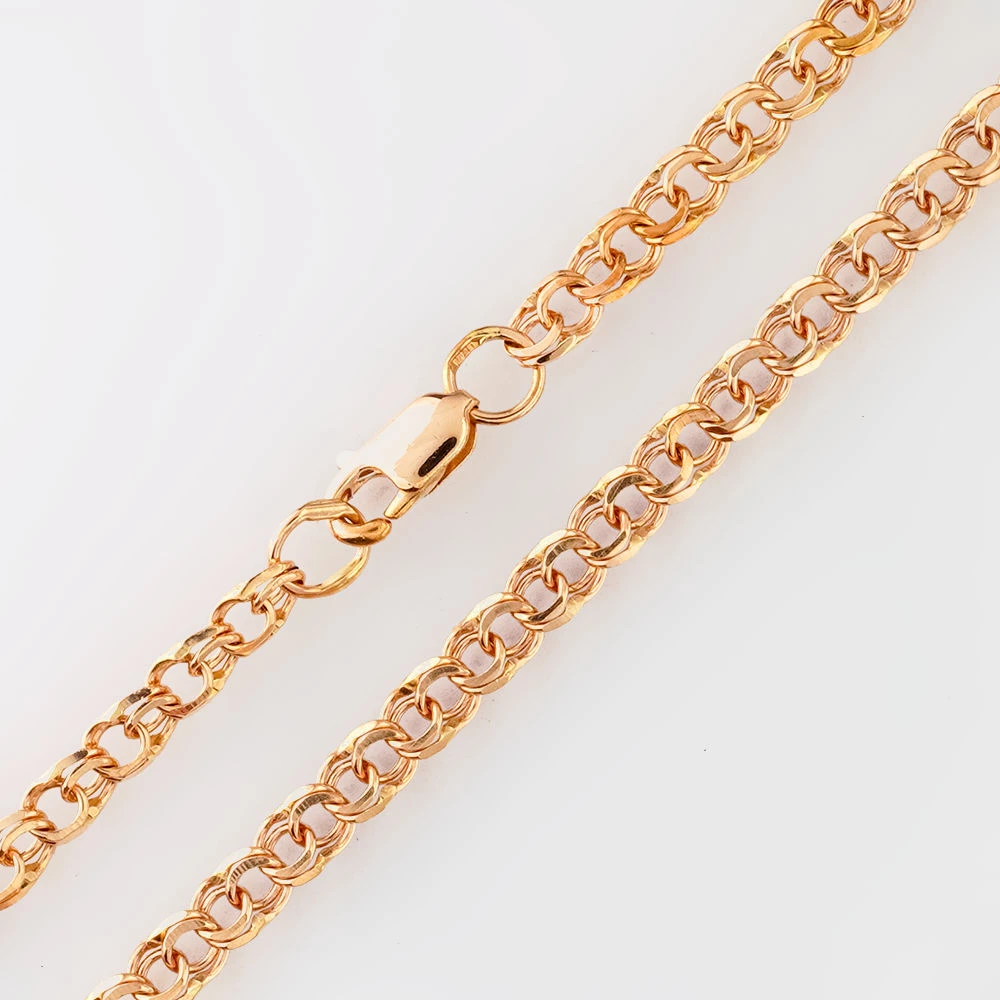 Цепь из красного золота 585 пробы