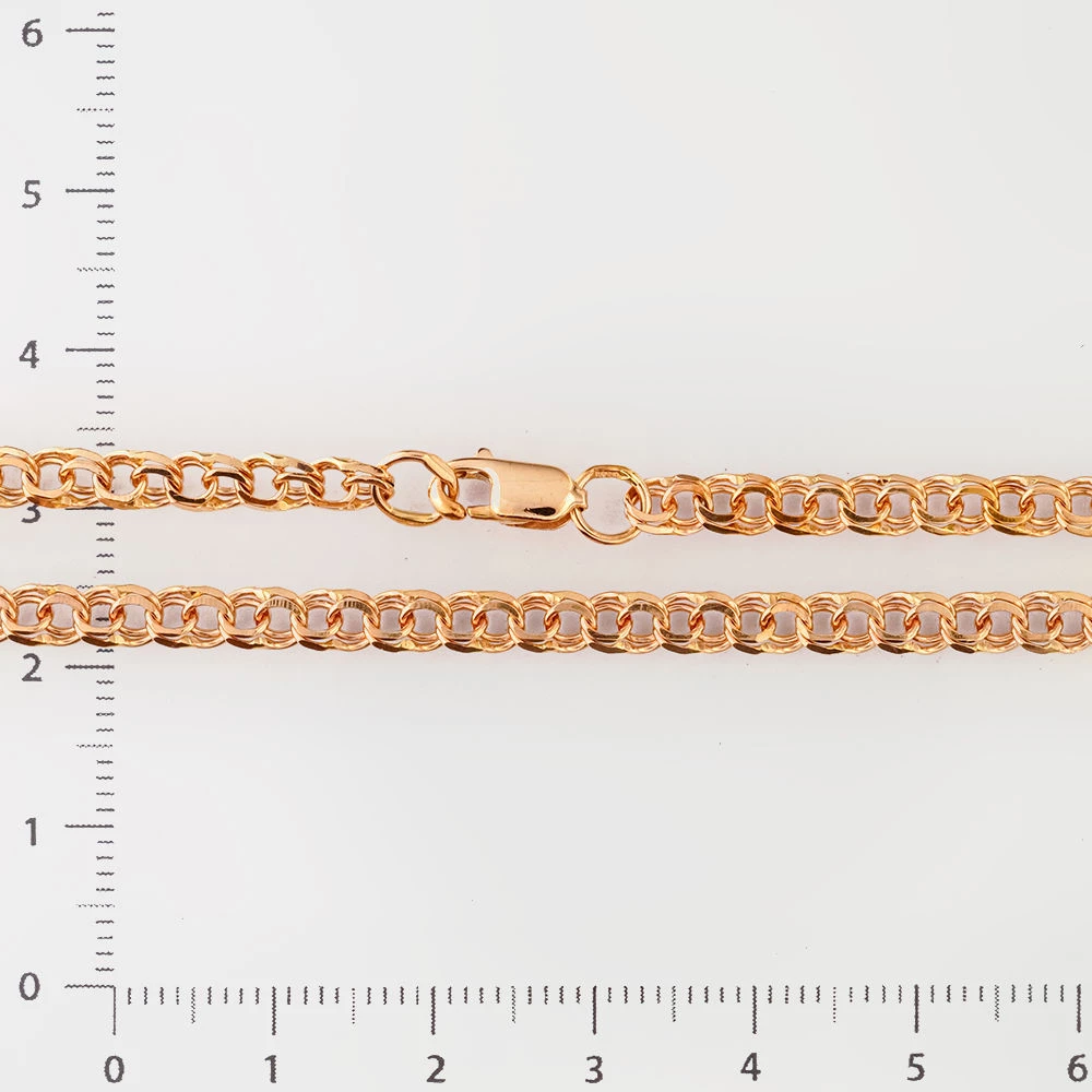 Цепь из красного золота 585 пробы