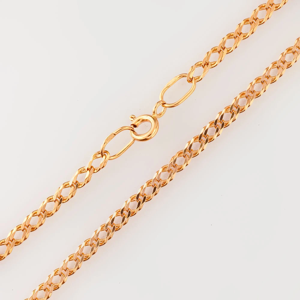 Цепь из красного золота 585 пробы