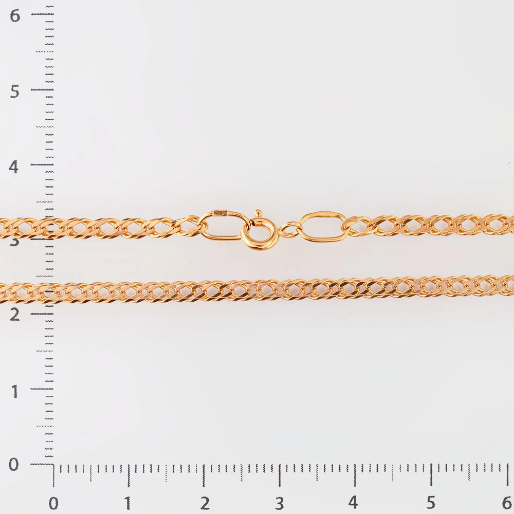 Цепь из красного золота 585 пробы