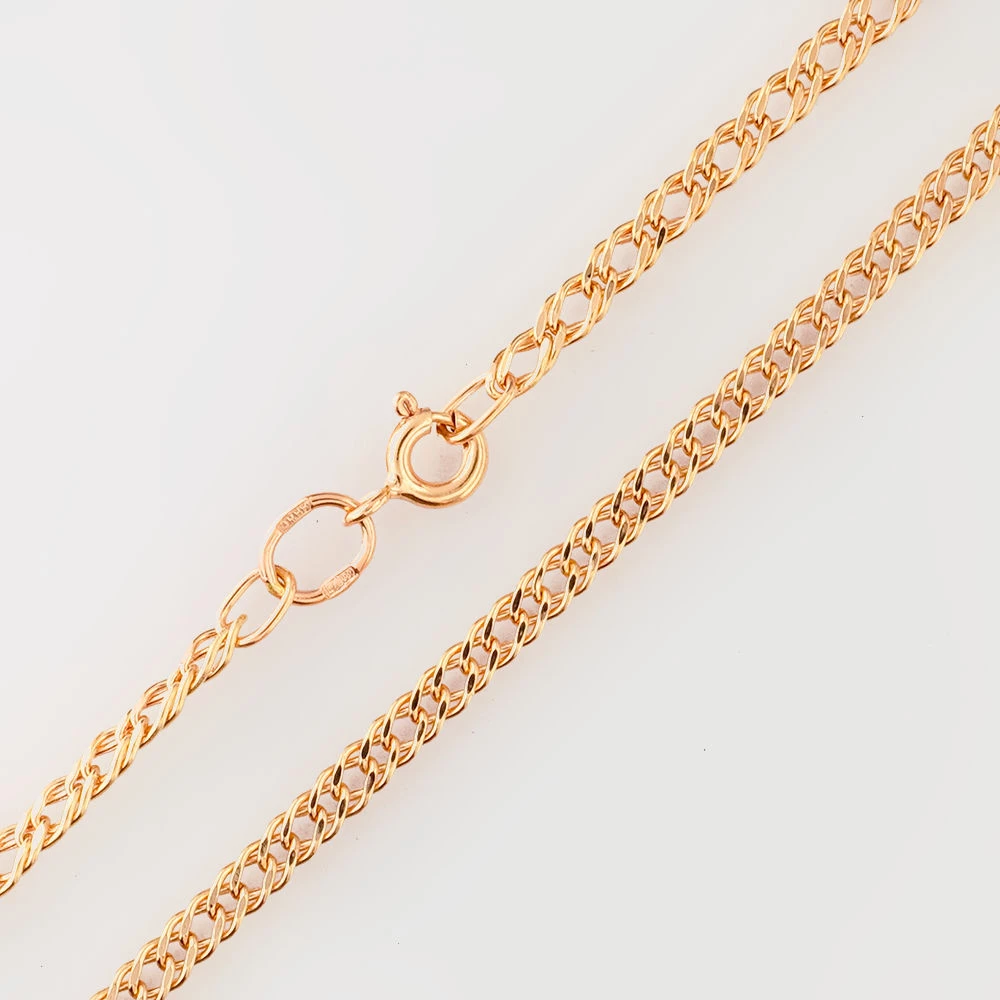 Цепь из красного золота 585 пробы