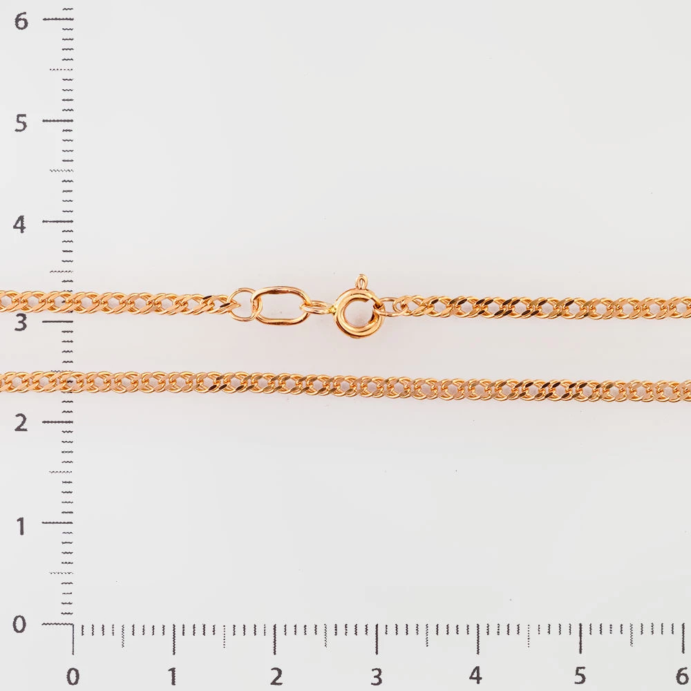 Цепь из красного золота 585 пробы