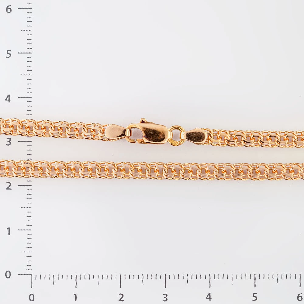 Цепь из красного золота 585 пробы