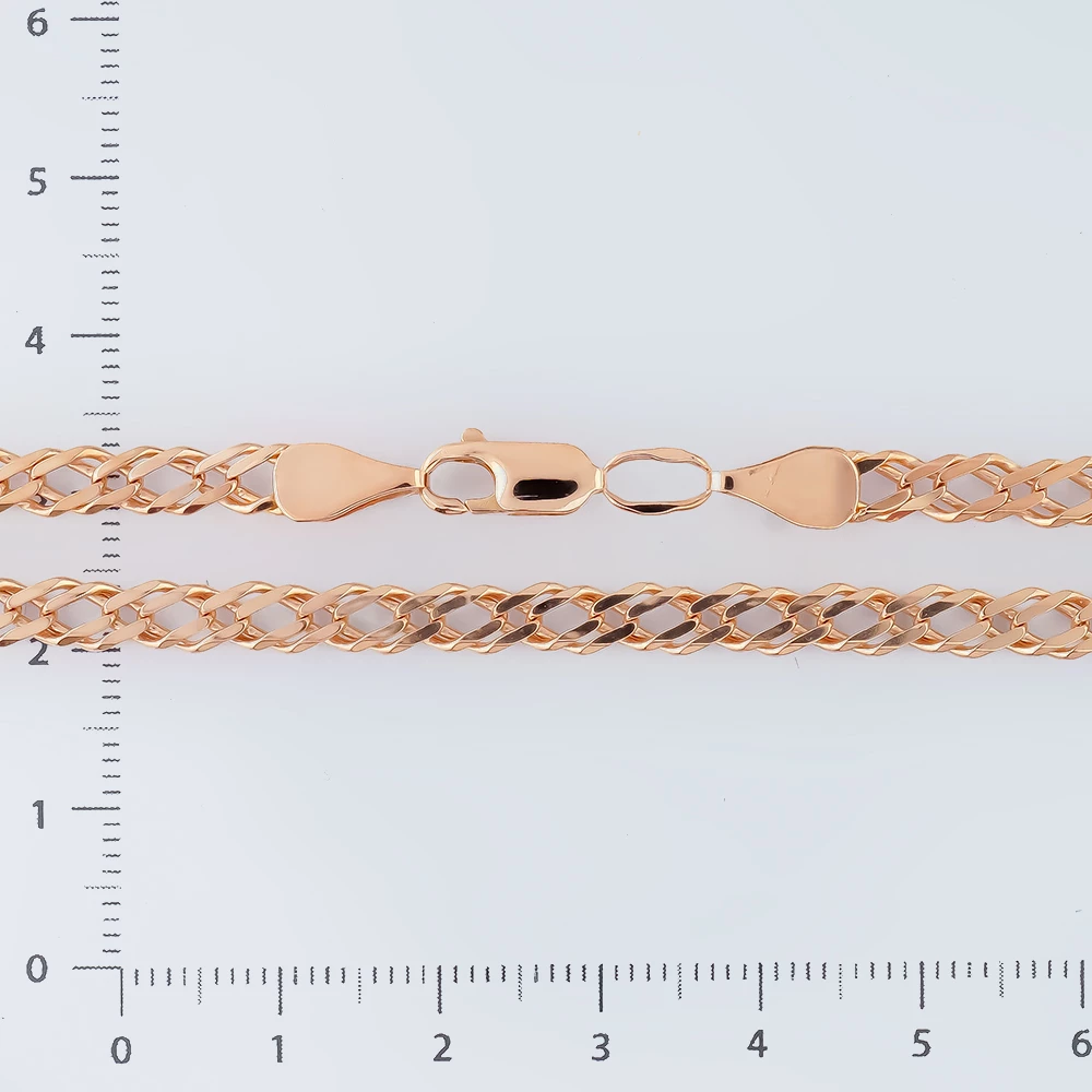 Цепь из красного золота 585 пробы