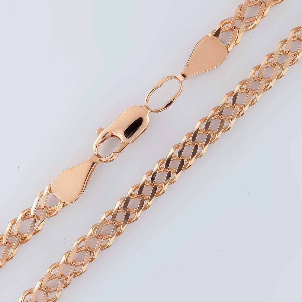 Цепь из красного золота 585 пробы