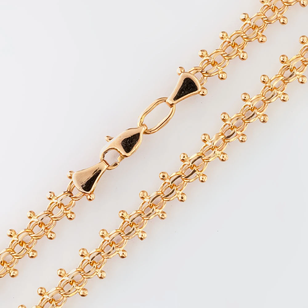 Цепь из красного золота 585 пробы