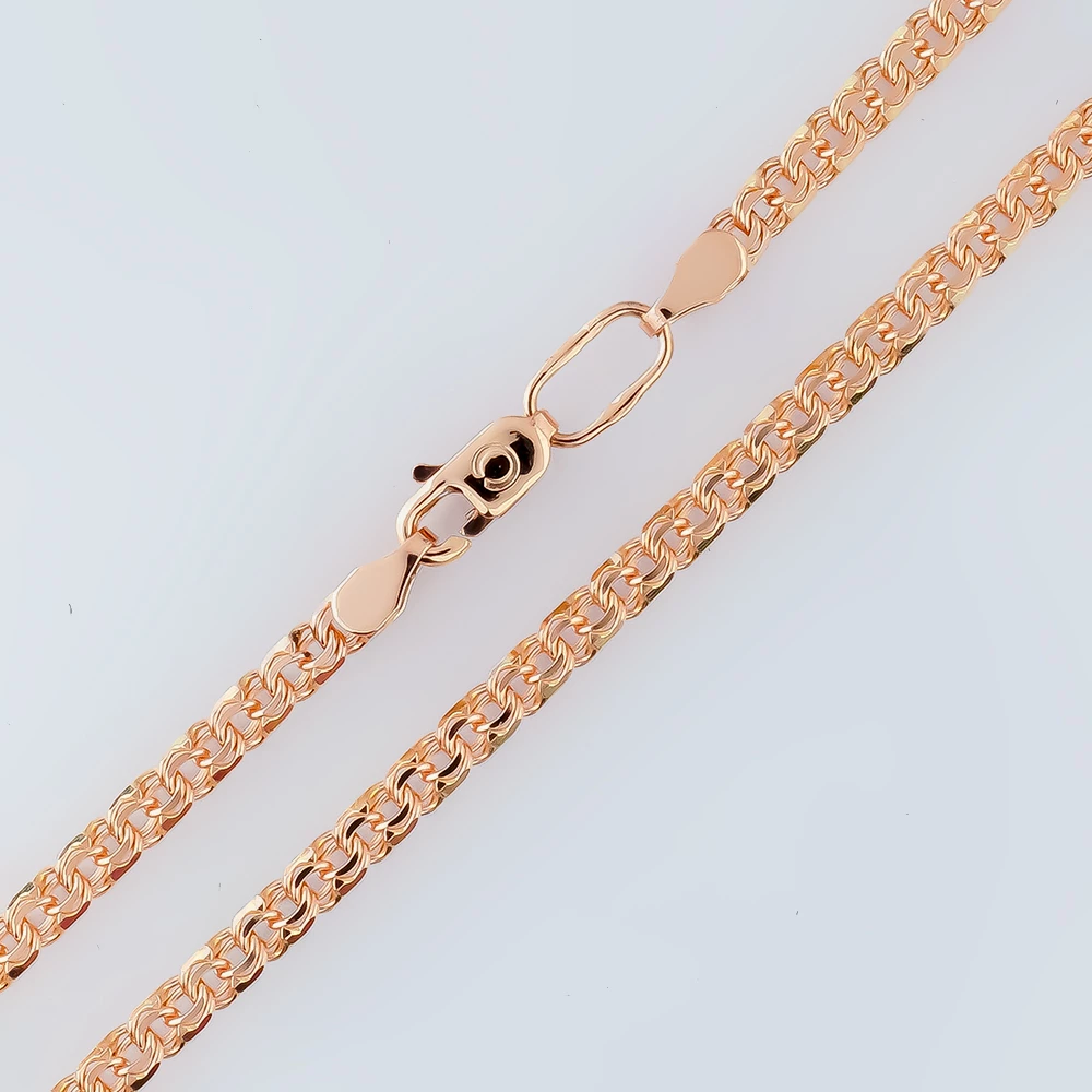 Цепь из красного золота 585 пробы