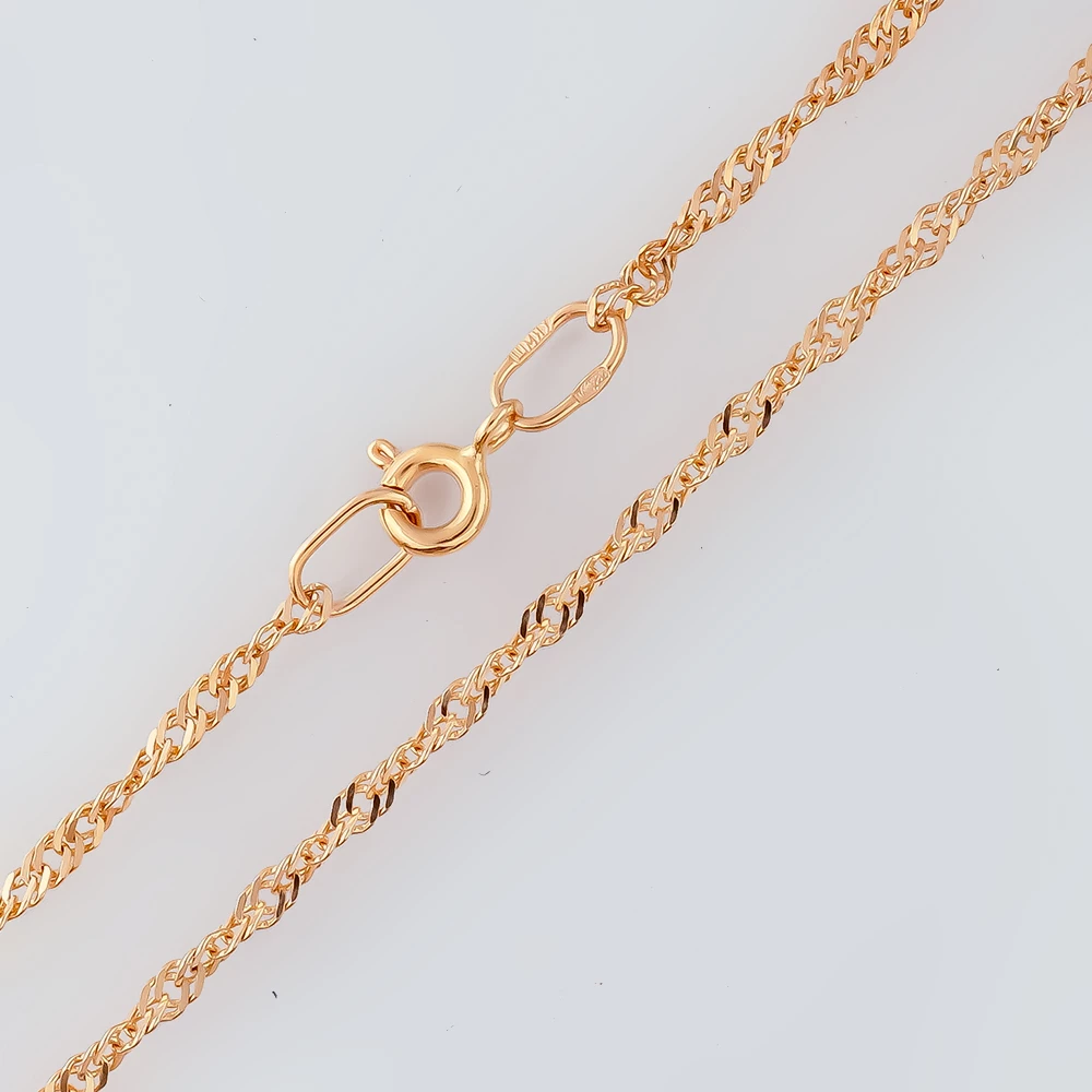 Цепь из красного золота 585 пробы