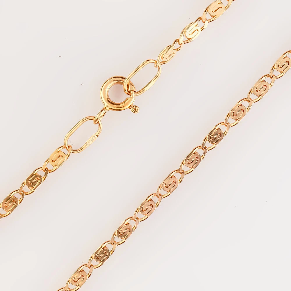 Цепь из красного золота 585 пробы