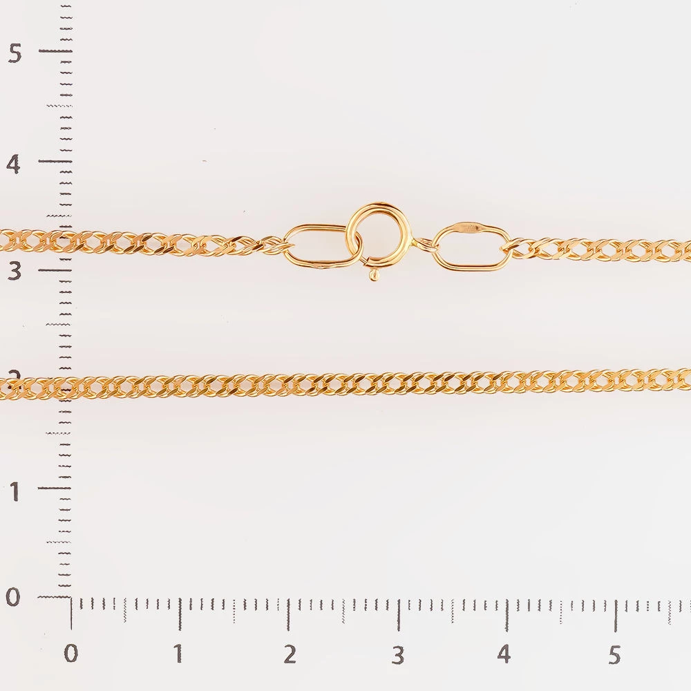 Цепь из красного золота 585 пробы