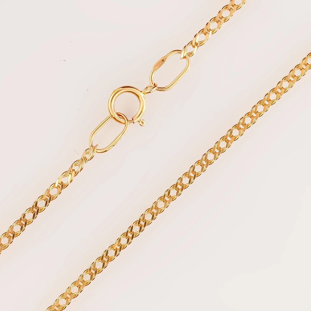 Цепь из красного золота 585 пробы