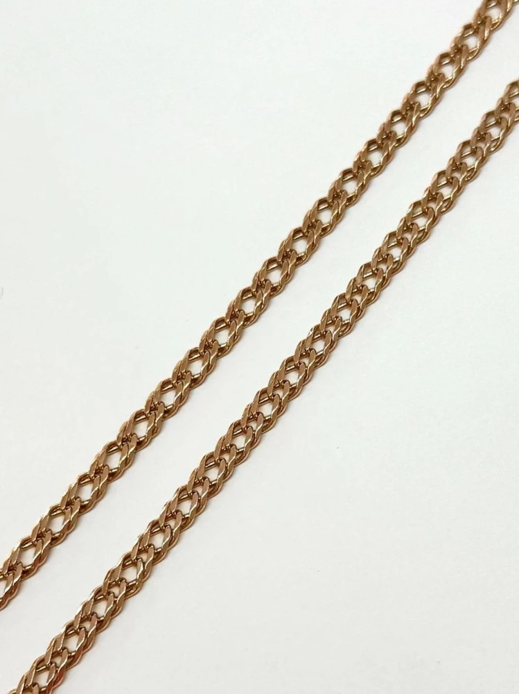 Цепь из красного золота 585 пробы